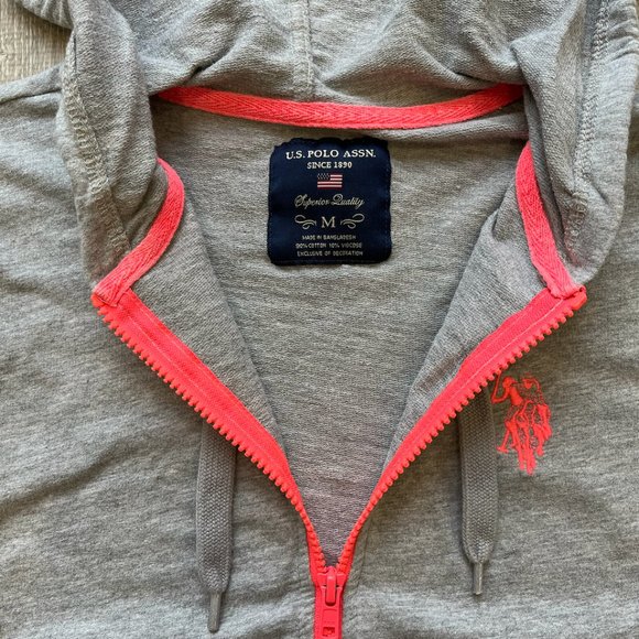 POLO Zip Front Hoodie - Picture 3 of 4